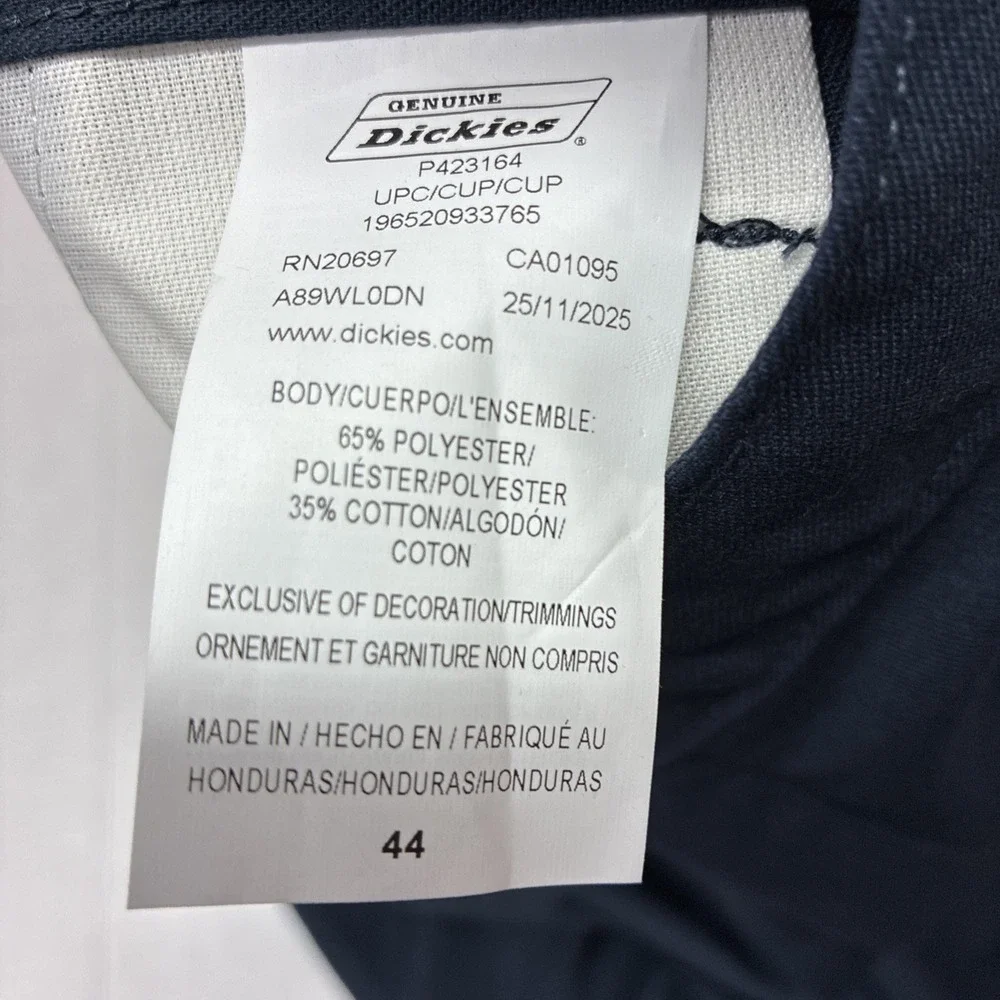 Dickies Essential Work Shorts Men's Size 44 Blue Flex Relaxed Fit 13